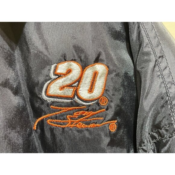 Vtg Competitors View • Tony Stewart • Puffer Coat Jacket | Men's Size Large - Picture 2 of 11